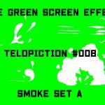 無料グリーンスクリーン素材アニメーションTELOPICTION・スモークエフェクトセット